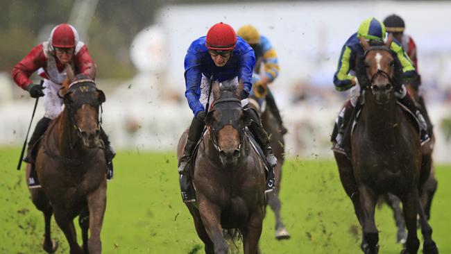 Colette stormed home to win the Golden Eagle at Rosehill Gardens. Picture: Getty Images