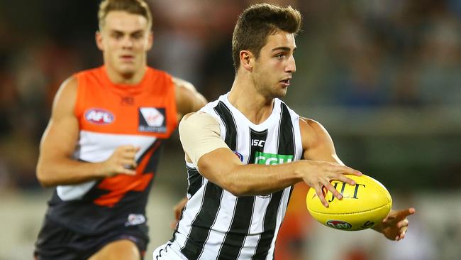 Champion Data’s simulation of the 2018 season has Collingwood in the top eight. (Photo by Mark Nolan/Getty Images)