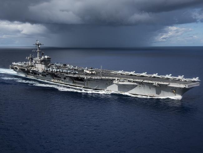 The USS Carl Vinson. Picture: Getty