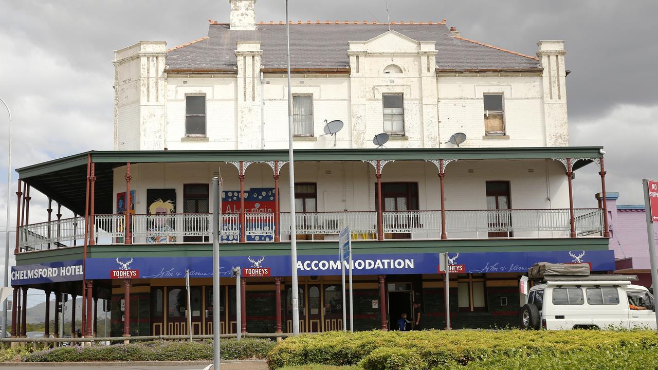 The Chelmsford Hotel where Mulletfest is held. Picture: Peter Lorimer.