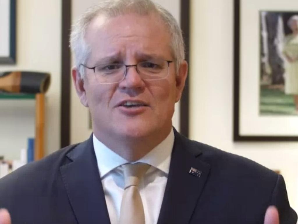 Scott Morrison in the video message.