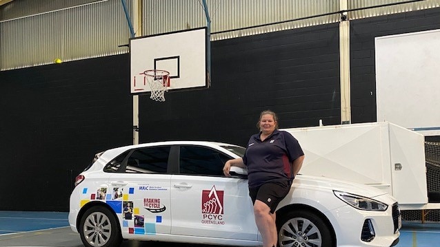 South Burnett 'Braking the Cycle' coordinator Karen Sanewski