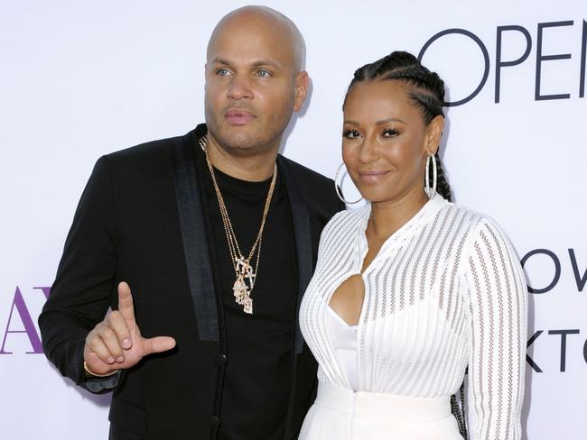 Former Spice Girl Mel B has made explosive claims about husband Stephen Belafonte. It comes to light after she filed a restraining order on him. Picture: Richard Shotwell/Invision/AP