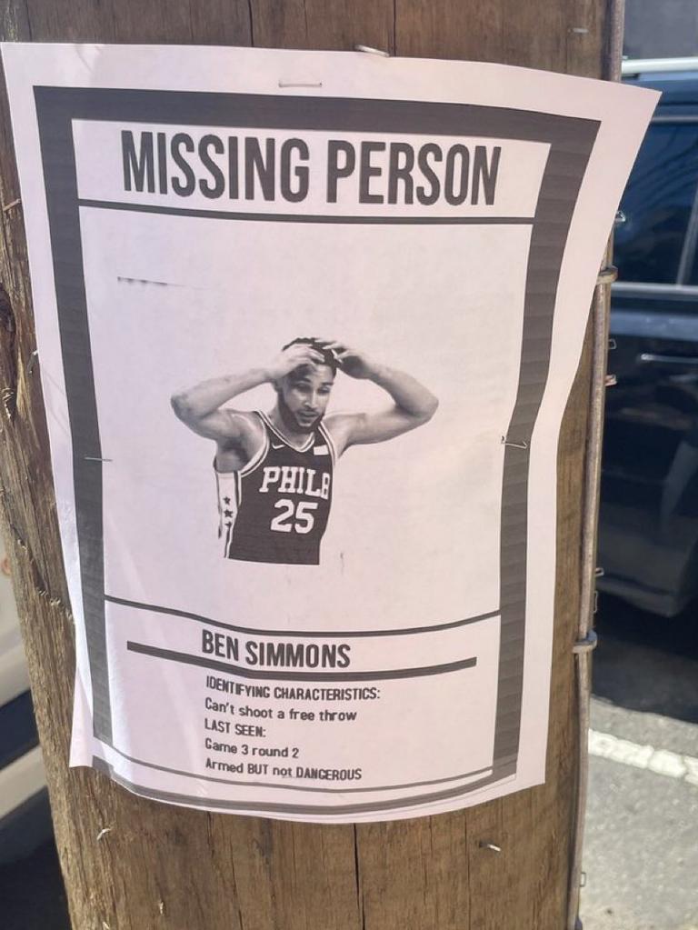 Ben Simmons hate is strong in Philly.