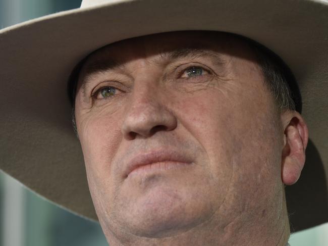 Barnaby Joyce, February 2018. Picture: Michael Masters/Getty Images