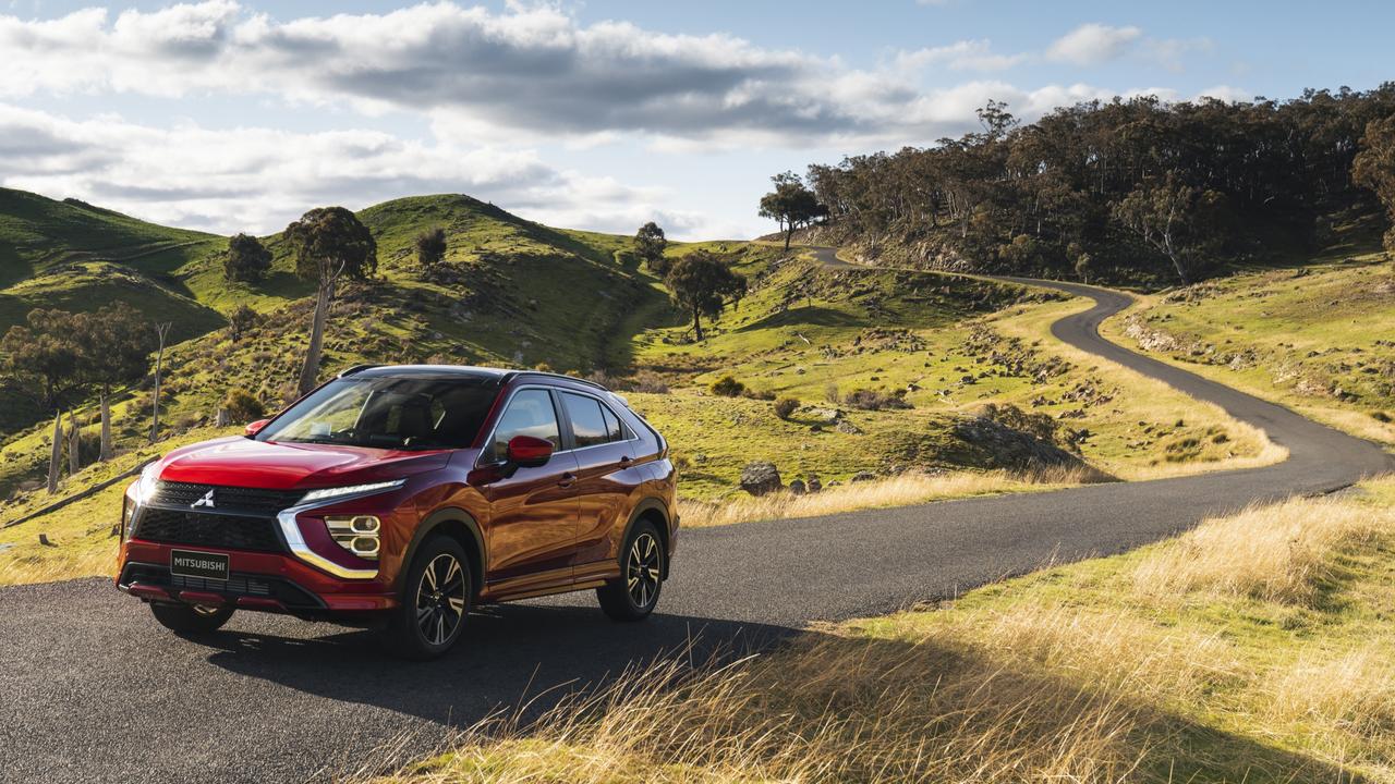 The 2021 model Mitsubishi Eclipse Cross comes with a revamped cabin and changes to the exterior.