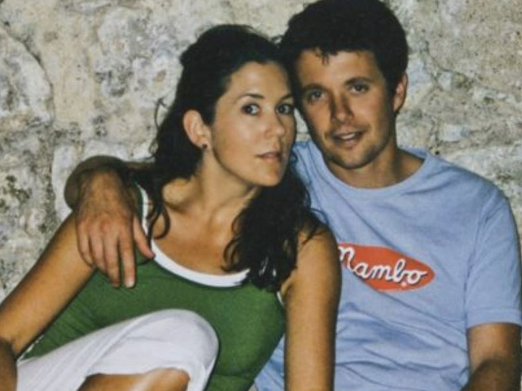 Mary and Prince Frederik in the very early days of their relationship. Source: Pinterest