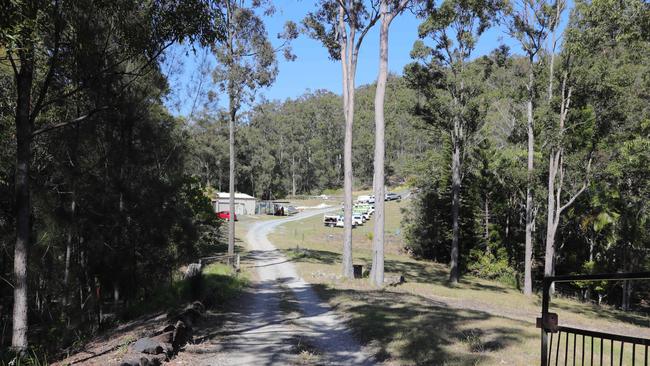 The remote Bonogin property. Picture: Glenn Hampson