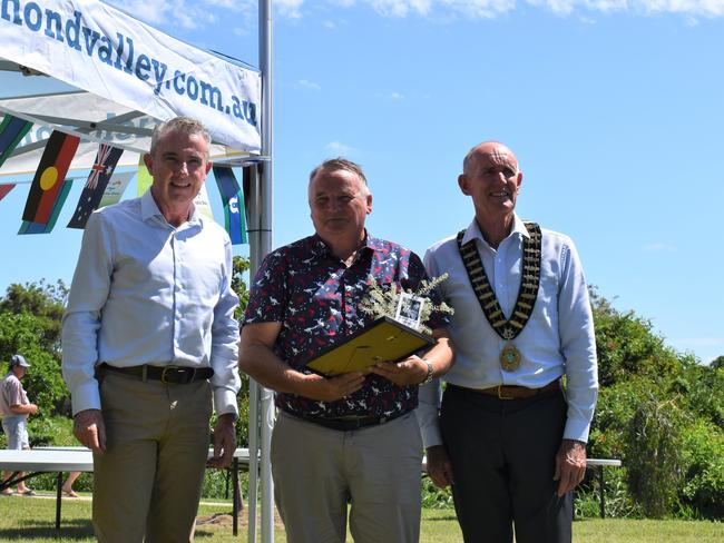 Stuart Holm was recognised as Richmond Valley Council's volunteer of the year at their Australia Day 2021 ceremony. (Credit: Adam Daunt)