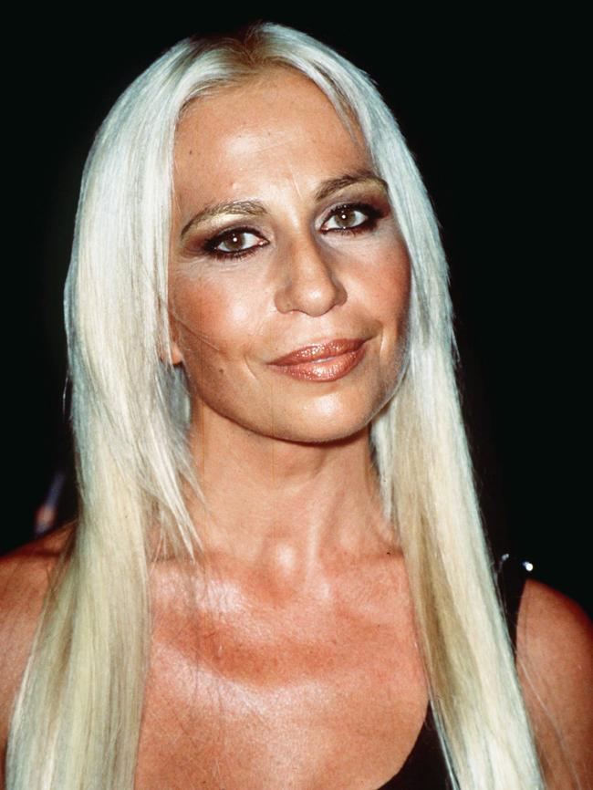 Donatella Versace in 1998.