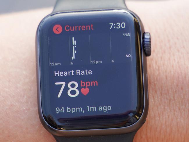 Smartwatches from other brands like Apple and Fitbit also collect health data. Picture: Nicole Cleary