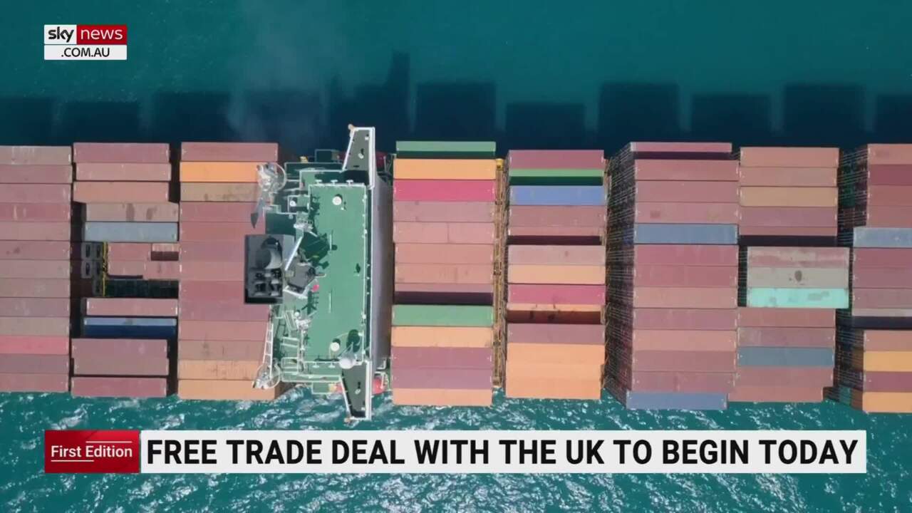 Free trade deal with United Kingdom to take effect