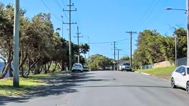 Police pulled over a car after it left a home on Lewis St at Wallsend. Picture: Google Maps.