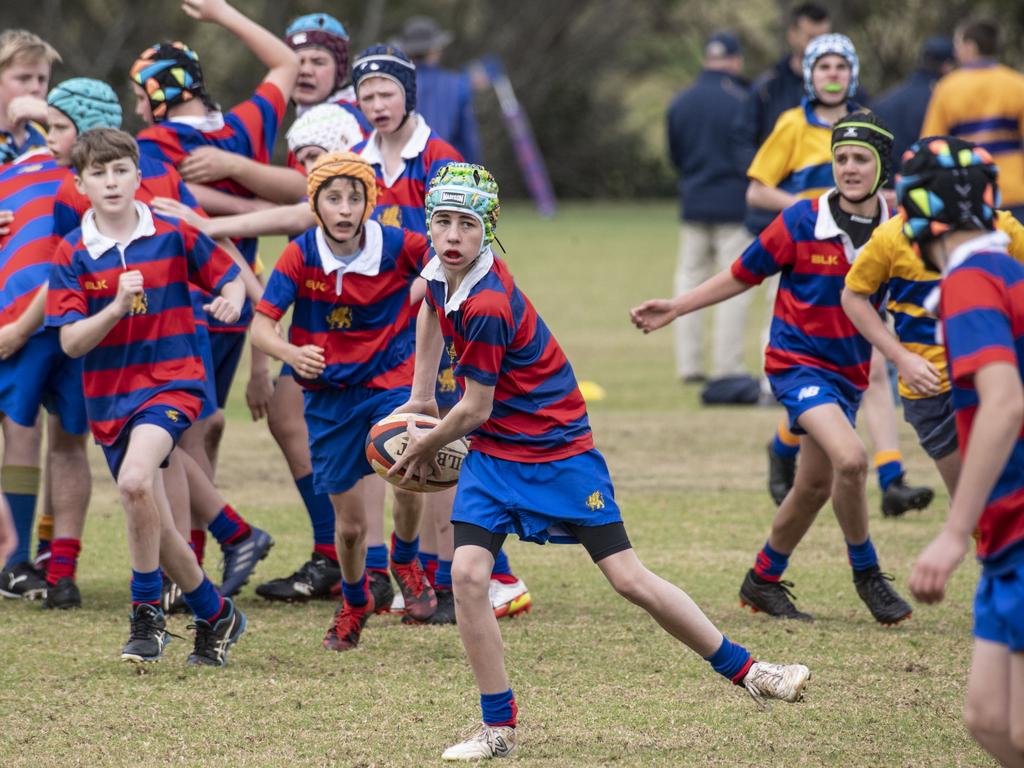 13Bs Downlands vs TGS. The O'Callaghan Cup played at Downlands College. Saturday, August 6, 2022. Picture: Nev Madsen.