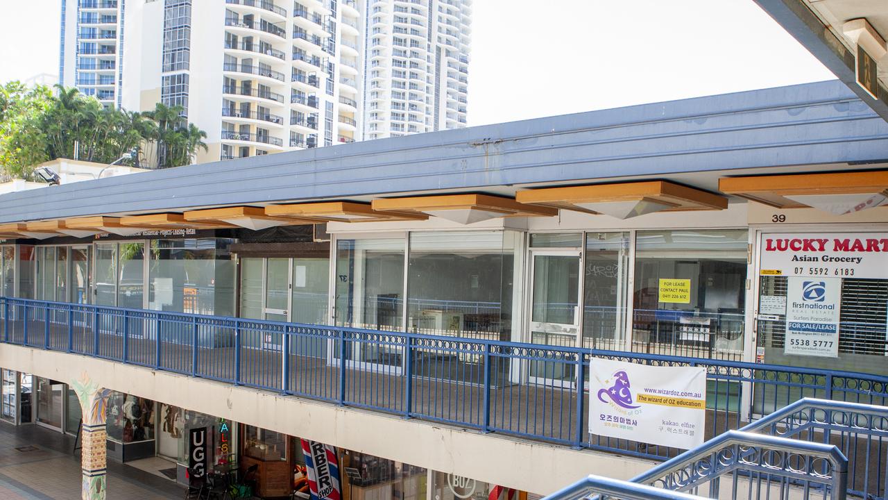 The Centre Arcade in Surfers Paradise. Picture: Jerad Williams