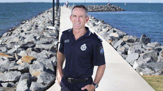 Wynnum Police senior sergeant Wayne Richter. Picture: AAP/Renae Droop