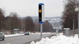 Sweden’s 2300 distinctive blue fartkameror used to enforce limits of 70-90 km/h, have long fallen victim to vandalism.