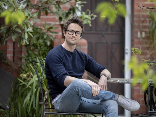 09/10/2020: Entrepreneur Nicholas Bolton in South Yarra, Melbourne. Picture: David Geraghty