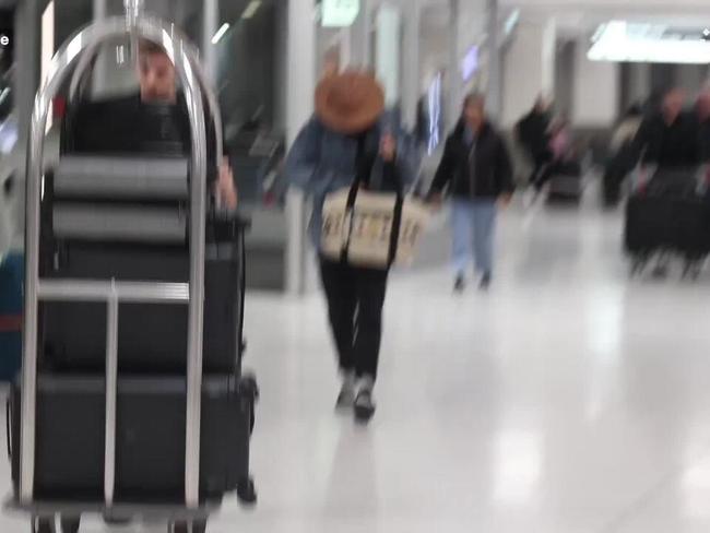 Charlize Theron spotted leaving Australia after filming Netflix movie