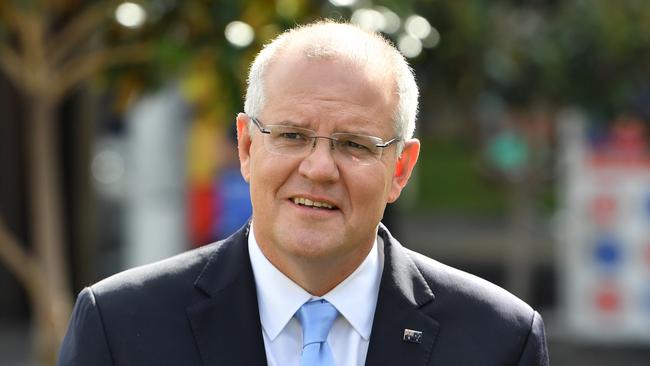 Prime Minister Scott Morrison was joined by the Member for Banks and Minister for Immigration David Coleman in Hurstville, Sydney, Wednesday, March 27, 2019. The Prime Minister was announcing a $250 million dollar congestion-busting funding boost. (AAP Image/Dean Lewins) NO ARCHIVING