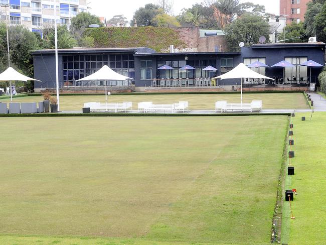 Paddington Bowling Club has closed its doors. Picture: John Appleyard