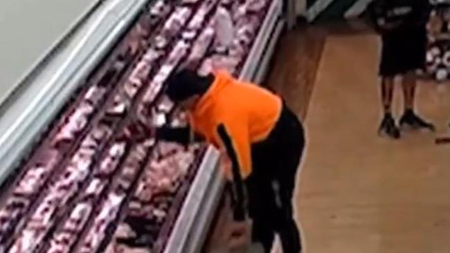 New technology targets serial shoplifters, as research shows 85 per cent increase in supermarket meat theft. Picture: A Current Affair/ Nine