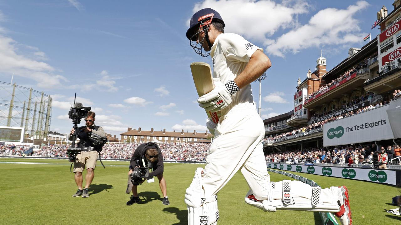 Alastair Cook can dream of making a century in his farewell Test at The Oval after making it to stumps on day three unbeaten.