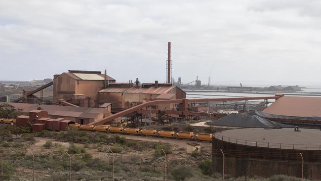 The Whyalla steelworks in South Australia. Picture: Simon Cross