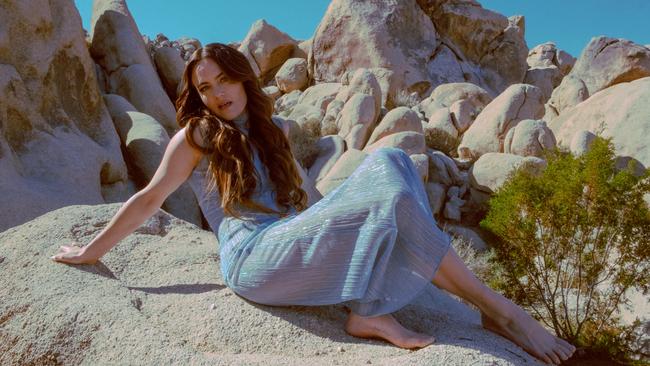 Desert mermaid Julia Stone flies solo on new album Sixty Summers. Picture: Brooke Ashley Barone.