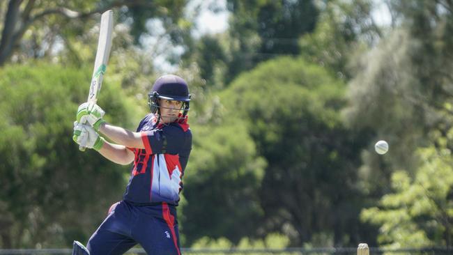 Tom Donnell batting for Dandenong. Picture: Valeriu Campan