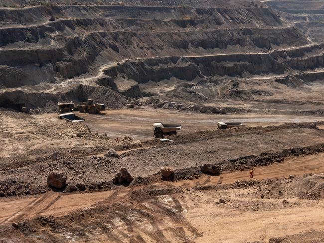 Tenke Fungurume Mine, one of the largest copper and cobalt mines in the world, owned by Chinese company CMOC, in southeastern Democratic Republic of Congo. Picture: AFP