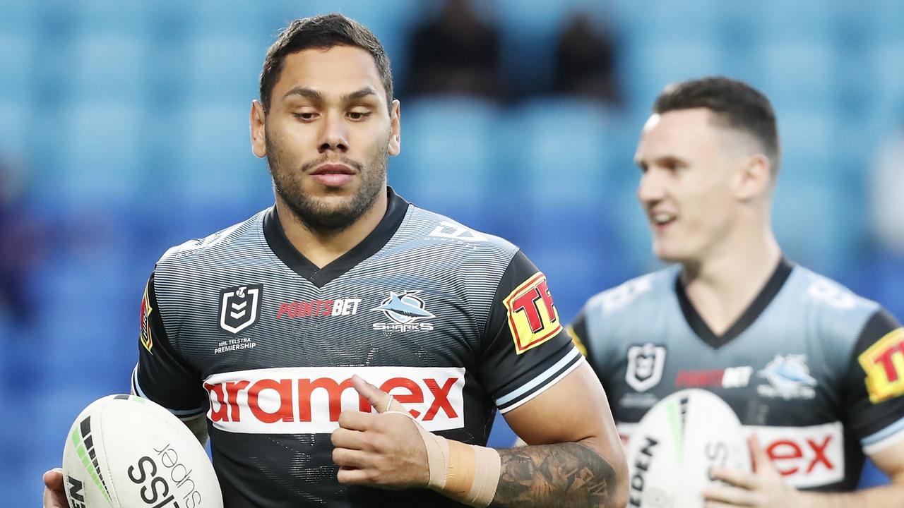Jesse Ramien has been ruled out of the Sharks’ clash with the Sea Eagles. (Photo by Regi Varghese/Getty Images)