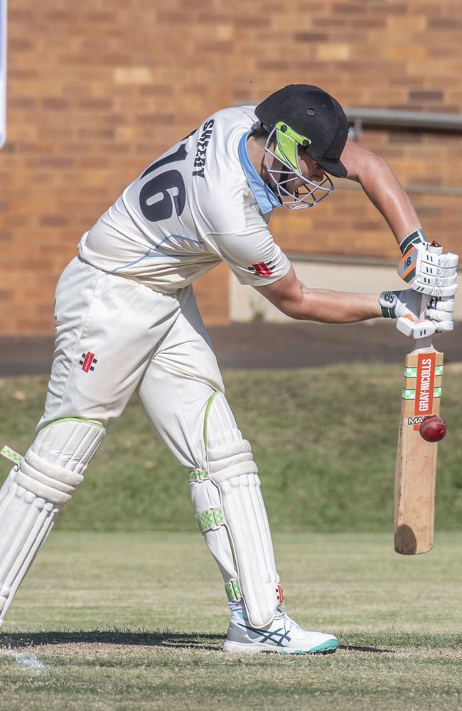 Nicholas Sheedy bats for Wests. Picture: Nev Madsen.