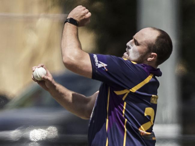 Sam Thurston snared five wickets in Druids’ commanding win on Saturday. Picture: Valeriu Campan