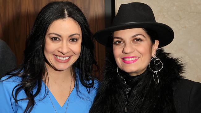 Mimi-Jane Taeuber loves the way Mirella Romano, right, dresses. Mirella and Laura Ursino both featured in part one of our Adelaide’s most stylish special.