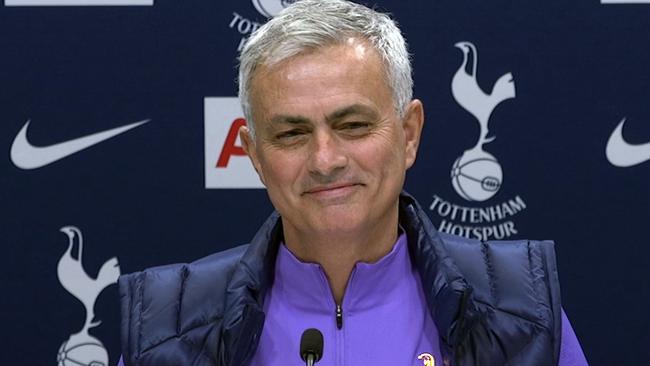 Jose Mourinho dressed for training as he settles in as Tottenham manager