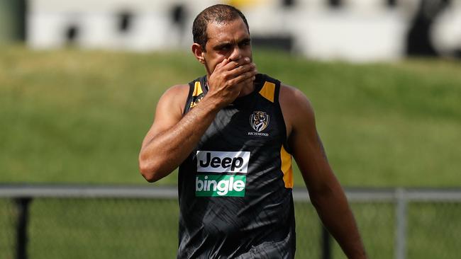 Damien Hardwick has spoken of the club’s “harrowing” experience dealing with Chris Yarran. Picture: Getty Images