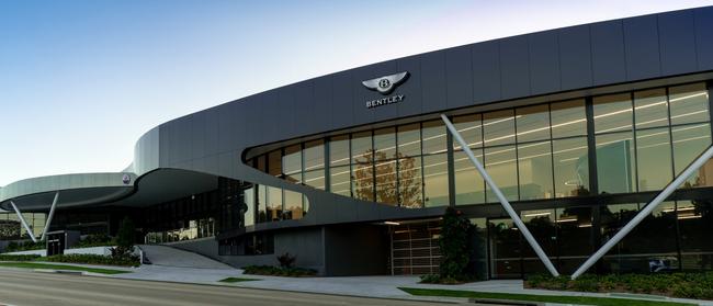 The new Bentley and Maserati showroom at 137 Ferry Rd, Southport, on the Gold Coast.