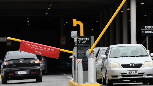 Tea Tree Plaza Westfield planned to enforce ticketless paid parking like many of its other centres in Adelaide. Picture: File