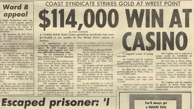 Gold Coast History: Gold Coast Bulletin 1973, April 11. Front page.