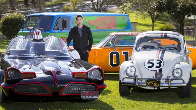 Batmobile joins Herbie the Love Bug and Chitty Chitty Bang Bang