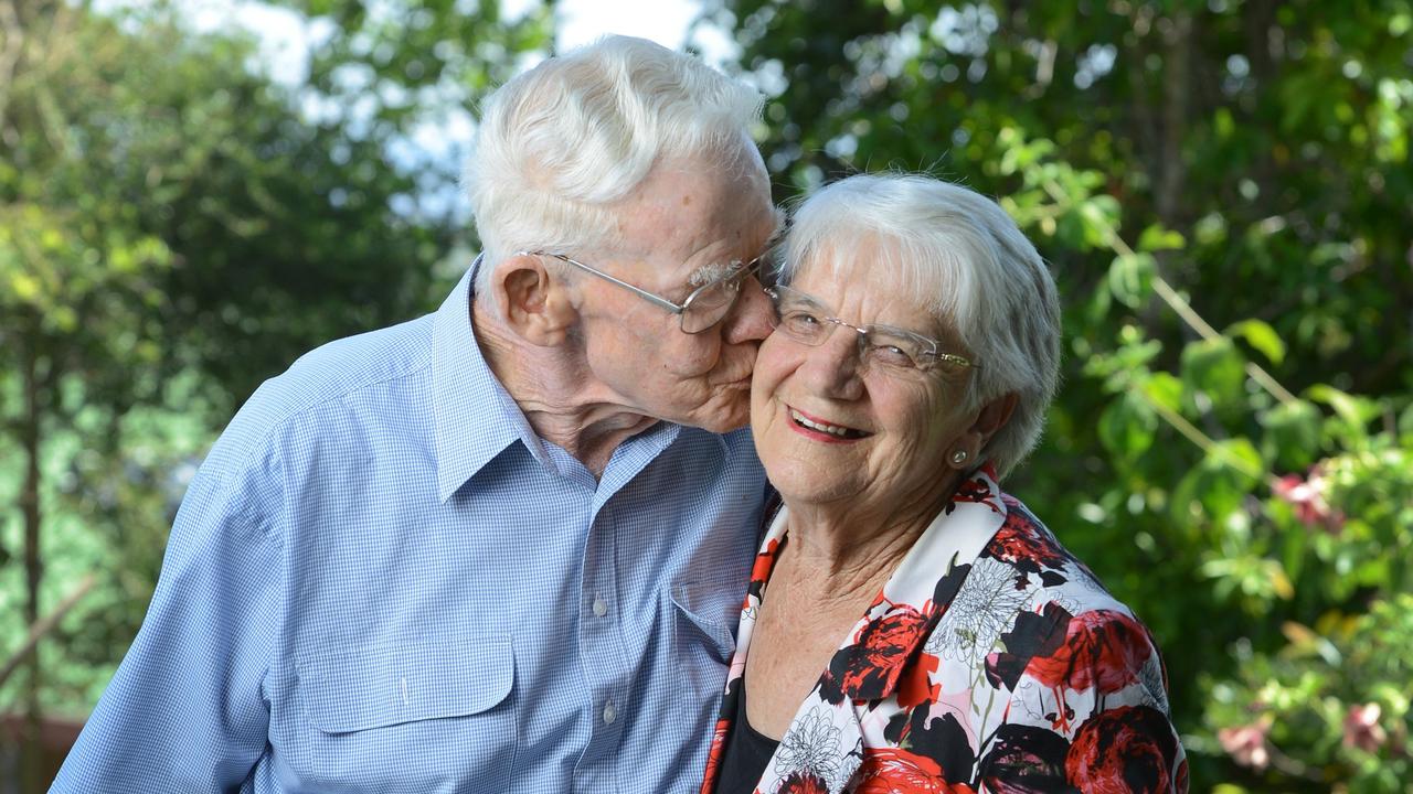 Arnold and Joyce Rieck. Photo: Rob Williams / The Queensland Times