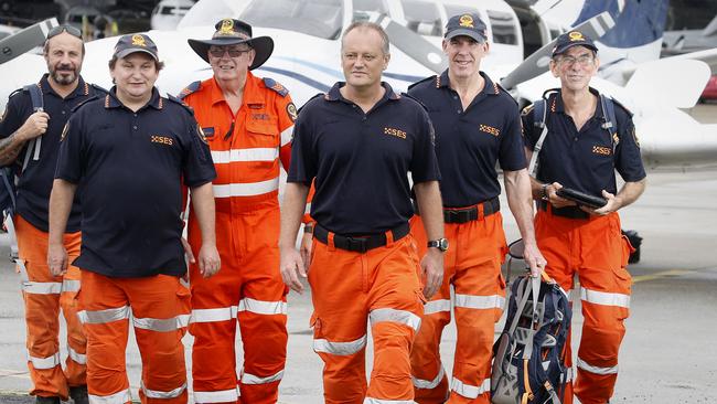 SES volunteer Steve Schwartz (centre) has called for better education to help prevent tragedies such as the death of a 19-year-old woman at Isabella Falls on Monday. PICTURE: ANNA ROGERS