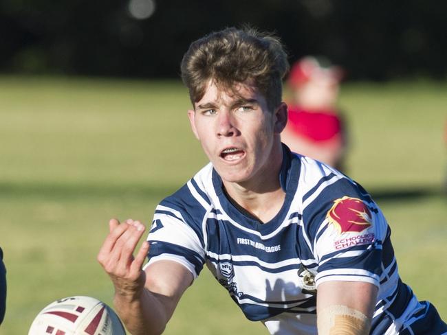 Shaun Packer, St Mary's. St Mary's vs Wavell State High School, Allan Langer Cup. Wednesday, 19th Jun, 2019.