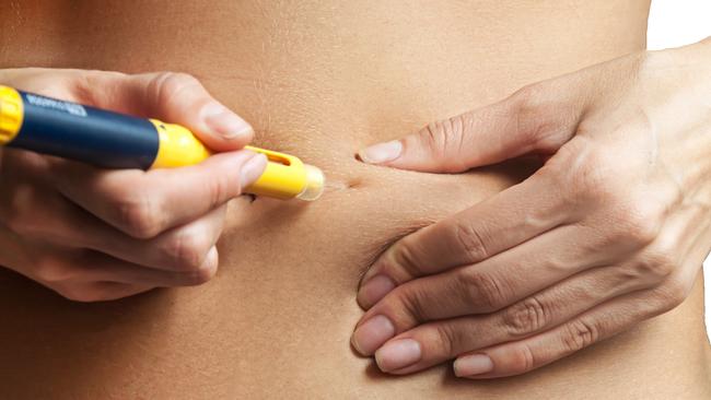 Egg donors must undergo a series of injections before the egg retrieval process. Picture: iStock