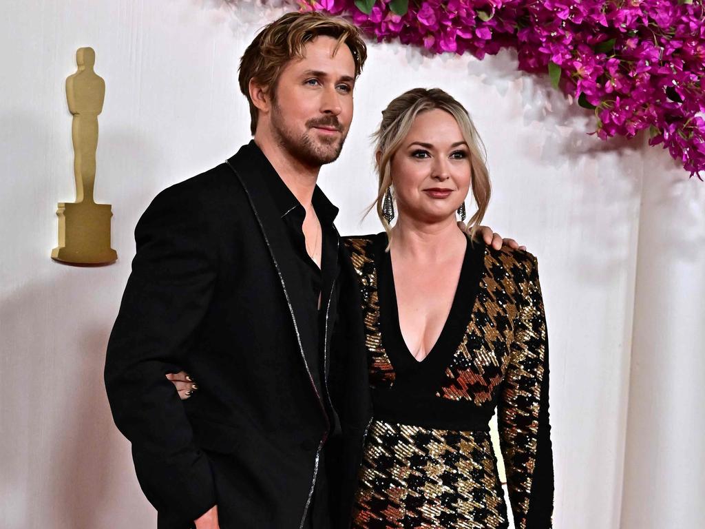 Gosling attended the Oscars with his sister Mandy Gosling. Picture: Frederic J. Brown / AFP