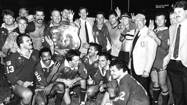 Queensland swept the Blues 3-0 in the 1988 State of Origin series.