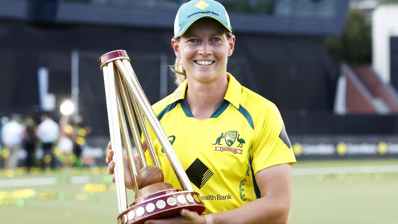 Australian captain Meg Lanning says World Cups are hard to win. Picture: Mike Owen/Getty Images