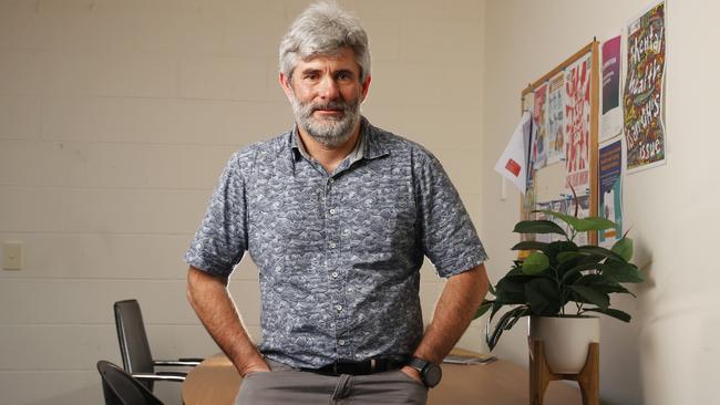 Mark Kingsley high school teacher is speaking out on the abuse suffered in the work environment for school teachers. Picture: Nikki Davis-Jones