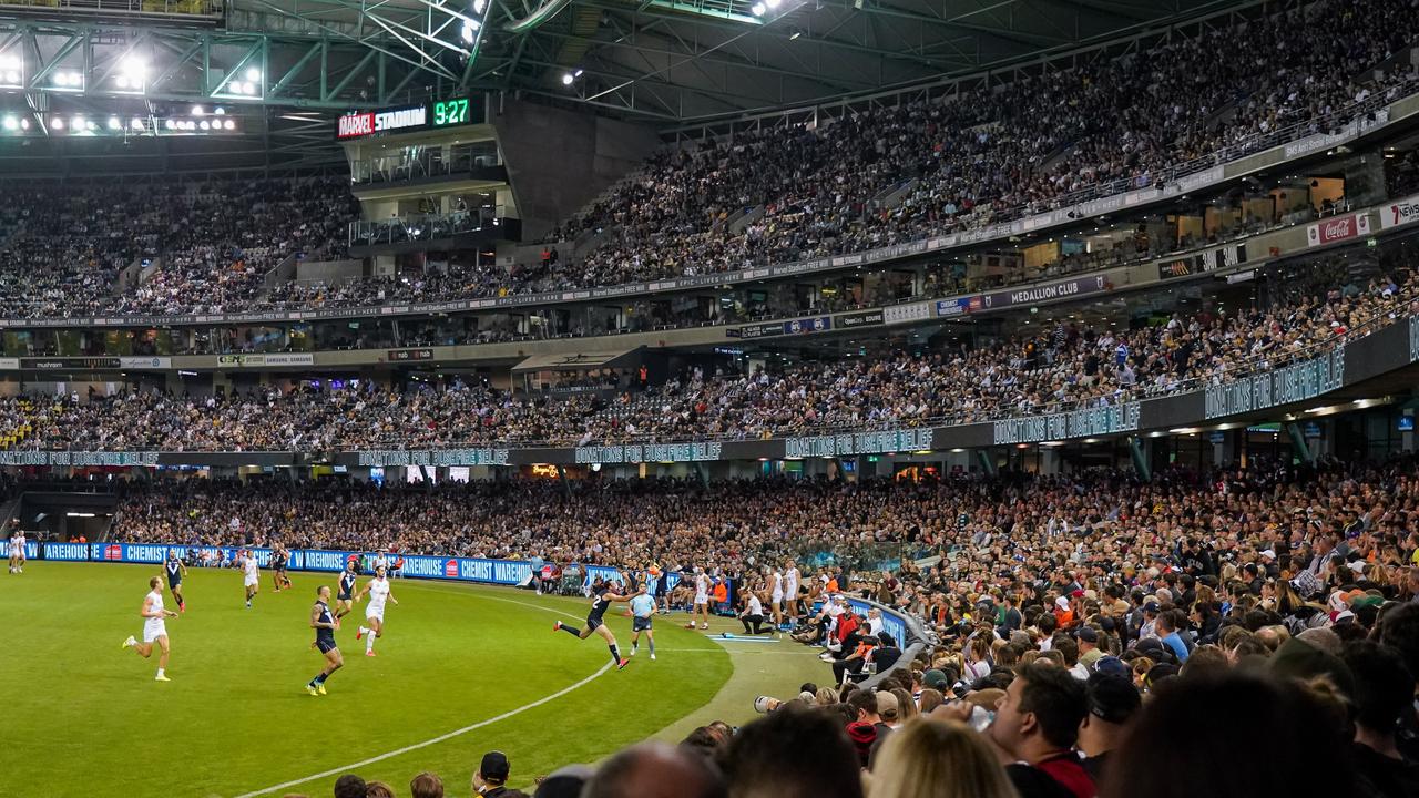 The AFL Grand Final could be played at Marvel Stadium this year.